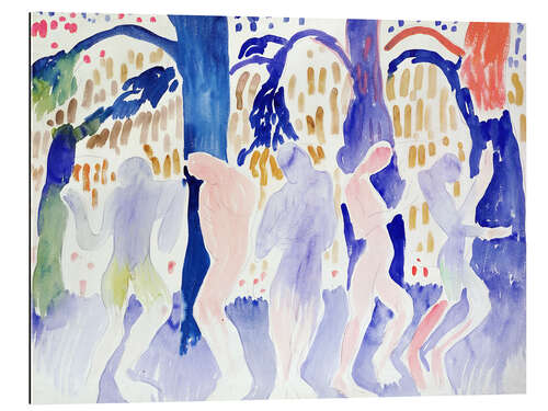Quadro em plexi-alumínio Five Nudes, 1905
