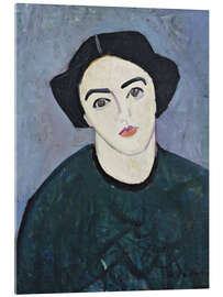 Acrylglasbild Madame Derain, 1907