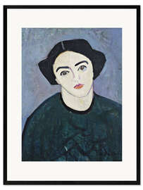 Gerahmter Kunstdruck Madame Derain, 1907