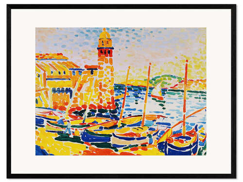 Framed art print The port of Collioure, 1905