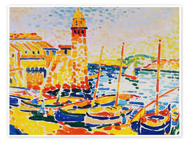 Plakat The port of Collioure, 1905