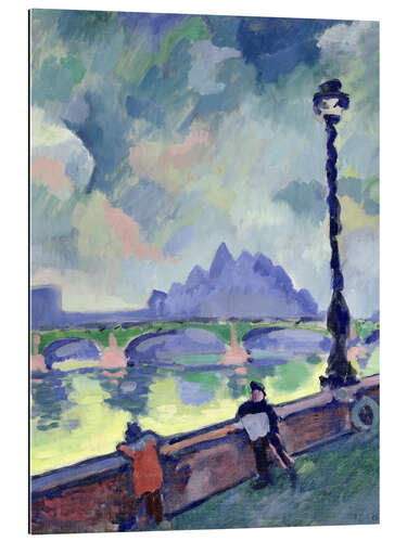 Gallery print View of the Thames from Westminster Bridge, 1906