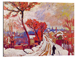 Aluminium print Landscape in the Snow, 1905