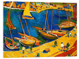 Akrylglastavla Collioure: The fishing port, 1905