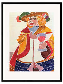 Gerahmter Kunstdruck Illustration von Gargantua, 1943