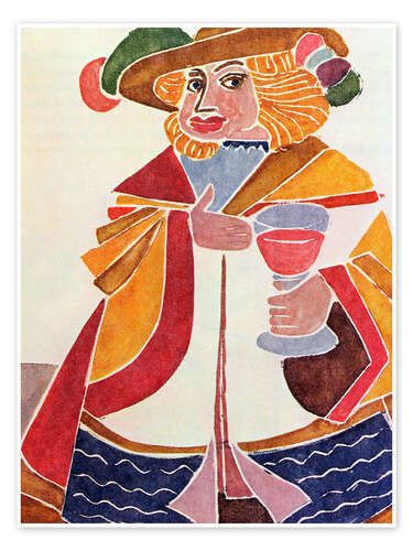 Poster Illustration von Gargantua, 1943