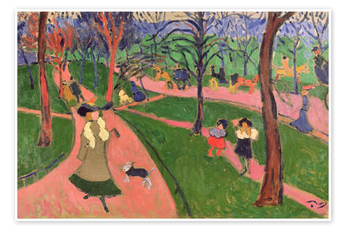 Poster Hyde Park, 1906