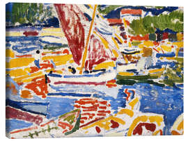 Leinwandbild Le Petit Port, l'Estaque, 1905 - André Derain