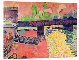 Acrylic print Charing Cross Bridge, London, 1906 - André Derain