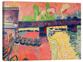 Canvas print Charing Cross Bridge, London, 1906 - André Derain