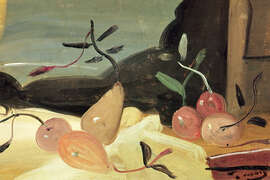 Magnettafel Stillleben mit Birnen