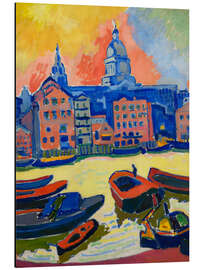 Magnettafel London: St. Paul's Kathedrale von der Themse gesehen, 1906