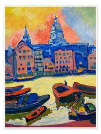 Wandbild London: St. Paul's Kathedrale von der Themse gesehen, 1906 - André Derain