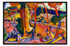 Gerahmter Kunstdruck The Turning Road, L'Estaque, 1906