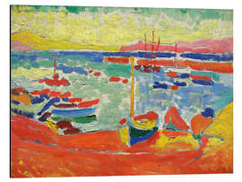 Magnettafel Boote an der Küste von Collioure, 1905
