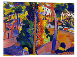 Hartschaumbild Brücke über den Riou, 1906