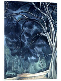 Acrylglasbild Drei Baumstämme, 1912