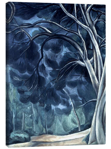 Quadro em tela Three Tree Trunks, 1912