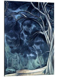 Magnettafel Drei Baumstämme, 1912