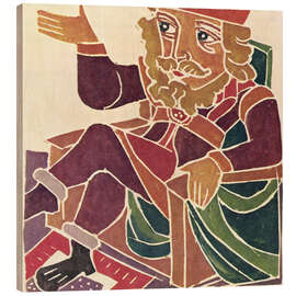 Cuadro de madera Pantagruel delivering his Judgement - André Derain
