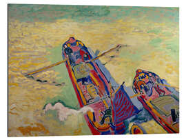 Obraz na aluminium The Two Barges, 1906