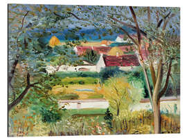 Alubild Garten in Ponnermaire en Montois, 1945 - André Derain