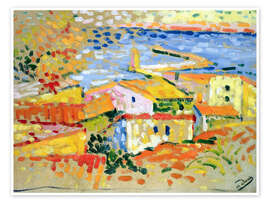 Wandbild Collioure, 1905 - André Derain