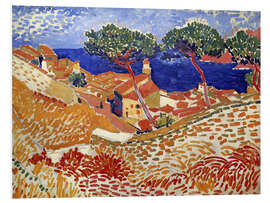 Hartschaumbild Collioure, the Village and the Sea, 1905