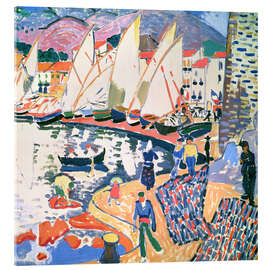 Acrylglas print Drying the Sails, 1905