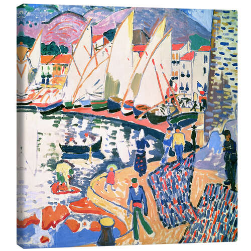 Lienzo Drying the Sails, 1905