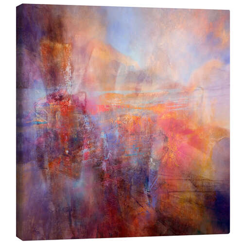 Canvas print Symphony - dancing shapes