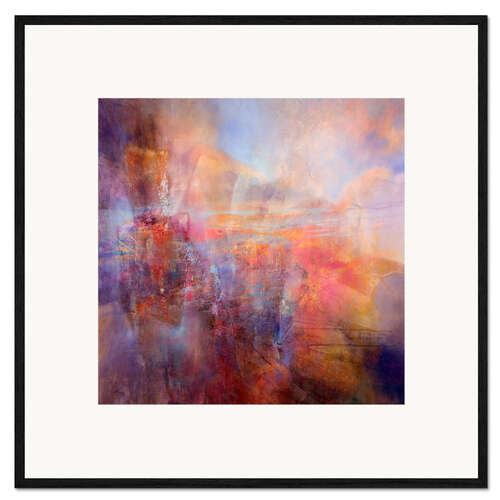 Impression artistique encadrée Symphony - dancing shapes