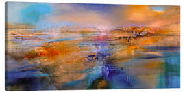 Tableau sur toile Radiant Horizon - Annette Schmucker