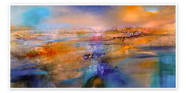 Wall print Radiant Horizon - Annette Schmucker