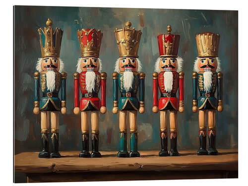 Stampa su plexi-alluminio Christmas Nutcracker