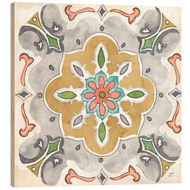 Wood print Bohemia Bay II - Lisa Audit