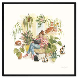 Gerahmter Kunstdruck Ein wunderschöner Tag II