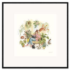 Gerahmter Kunstdruck Ein wunderschöner Tag II