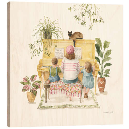 Wood print A Beautiful Day I