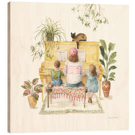 Wood print A Beautiful Day I - Lisa Audit