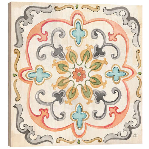 Wood print Bohemia Bay I