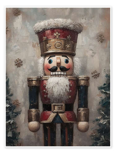 Plakat Traditional Christmas Nutcracker