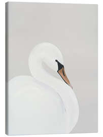 Canvas-taulu White Swan - ThingDesign