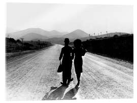 Akrylglastavla Modern Times, Charlie Chaplin, final scene