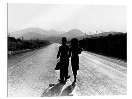 Cuadro de plexi-alu Modern Times, Charlie Chaplin, final scene