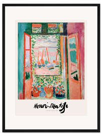 Gerahmter Kunstdruck The Open Window, 1905