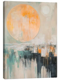 Tableau sur toile Sun over the City