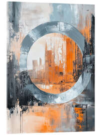 Tableau en verre acrylique Urban Geometries - Michael artefacti