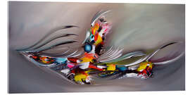 Obraz na szkle akrylowym Vision - Theheartofart Gena