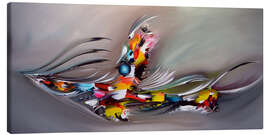 Tableau sur toile Vision - Theheartofart Gena